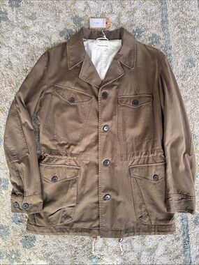 Universal Works Twill Military Jacket Olive M